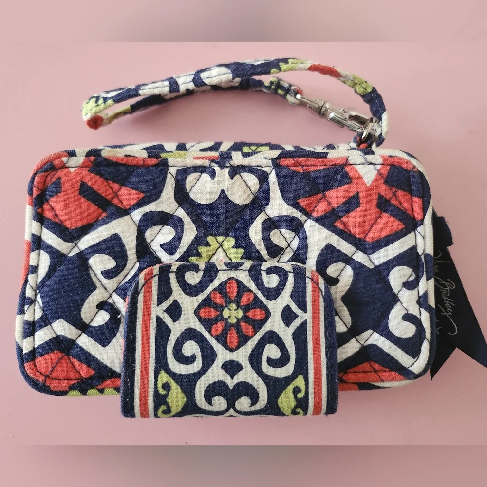 Vera Bradley Quilted Wristlet